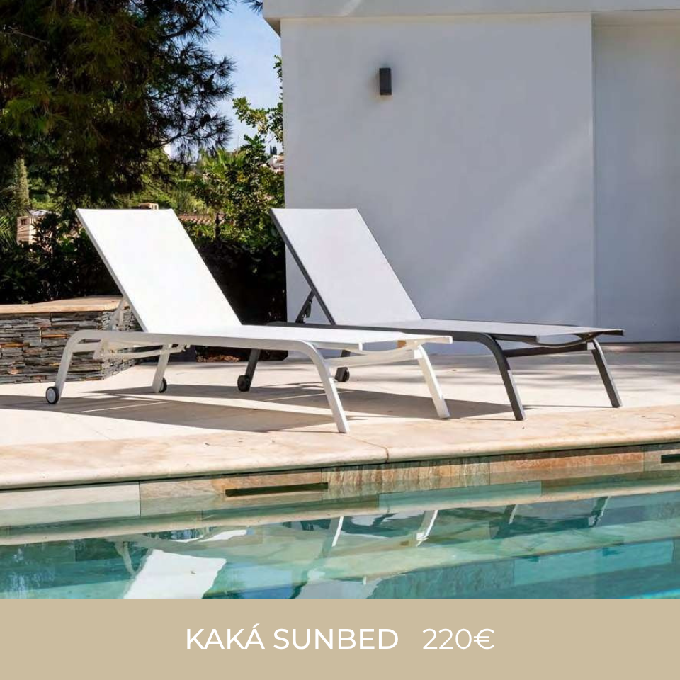 Contract Collection Kaká sunbed