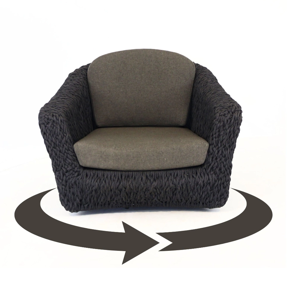  Sodaro Swivel lounge chair